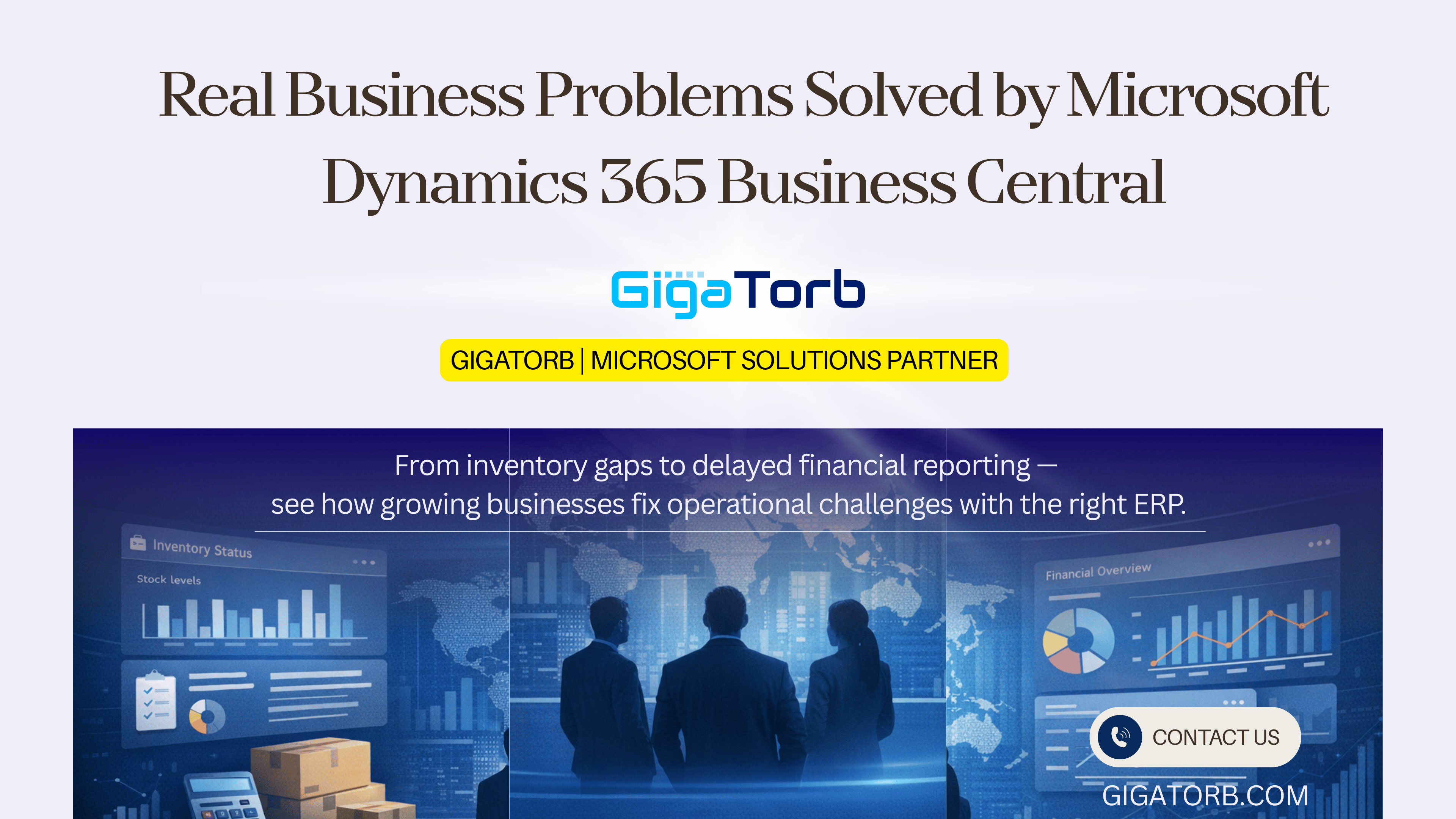 Real Business Problems Solved by Microsoft Dynamics 365 Business Central